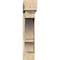 Ekena Millwork Balboa Block Rough Sawn Bracket w/ Offset Brace, Douglas Fir, 8"W x 38"D x 38"H BKT0806X38X38BOA05RDF - alternate 3